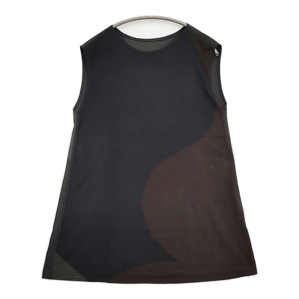 babaghuri J0552UB642 Steam T-shirt Cotton Tunic Made in Japan Black 6-0616S♪