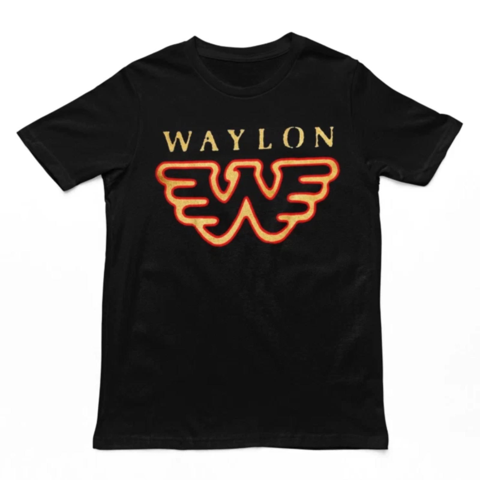 Waylon Jennings Flying W Mens T Shirt Country Rock Music Classic Band Unisex