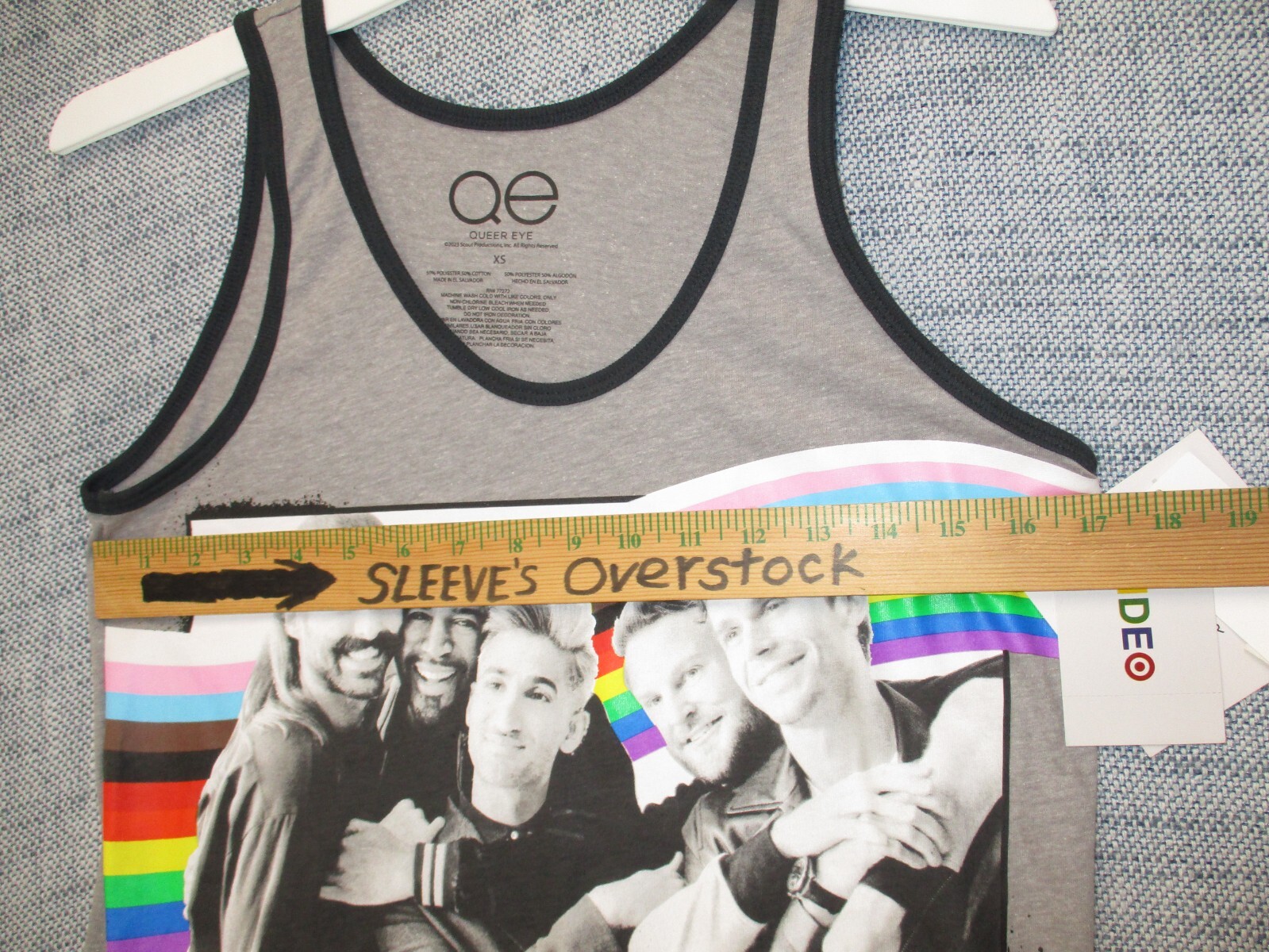 New Queer Eye “Can You Believe?” Pride Tank Top Size XS