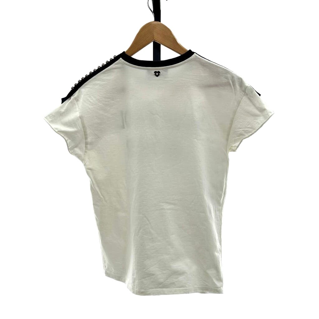 TWINSET Simona Barbieri Rock Graphic Embellished S T-Shirt MSRP $309