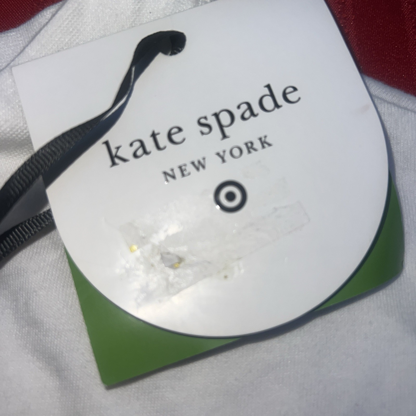 Kate Spade New York Dance Till Dawn White Tee Size Xs NWT