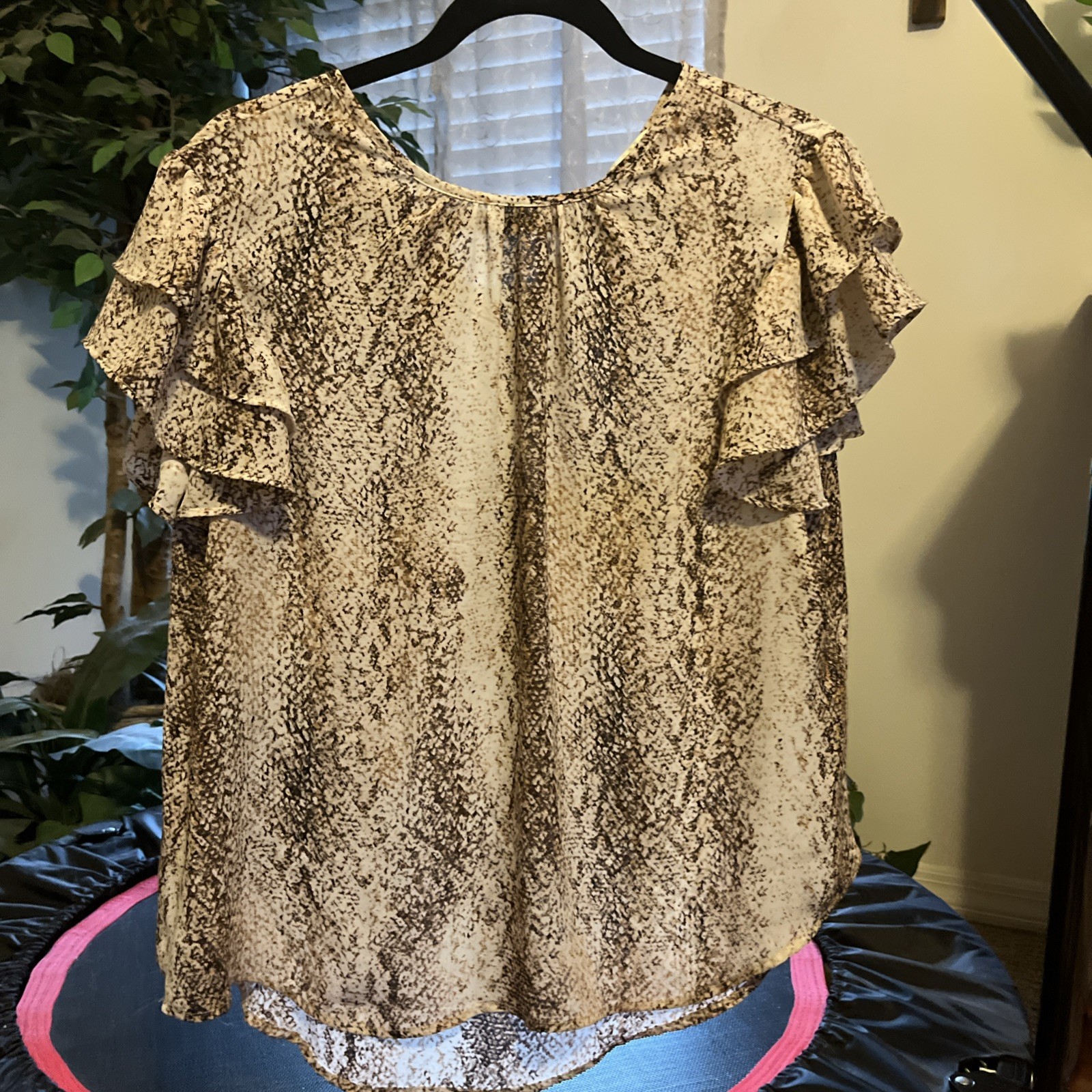 Cooper & Elle Blouse Size L T2607 Free Shipping
