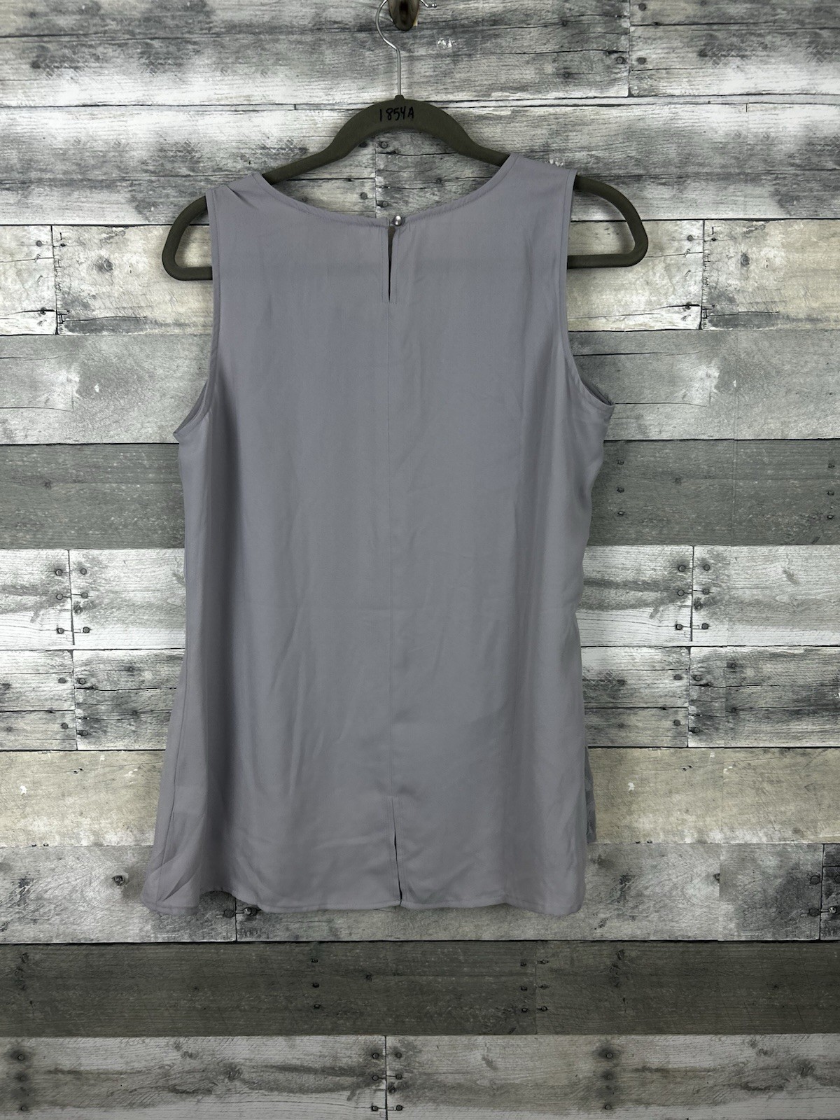 Roz & Ali Women’s Gray Medium Sleeveless Blouse