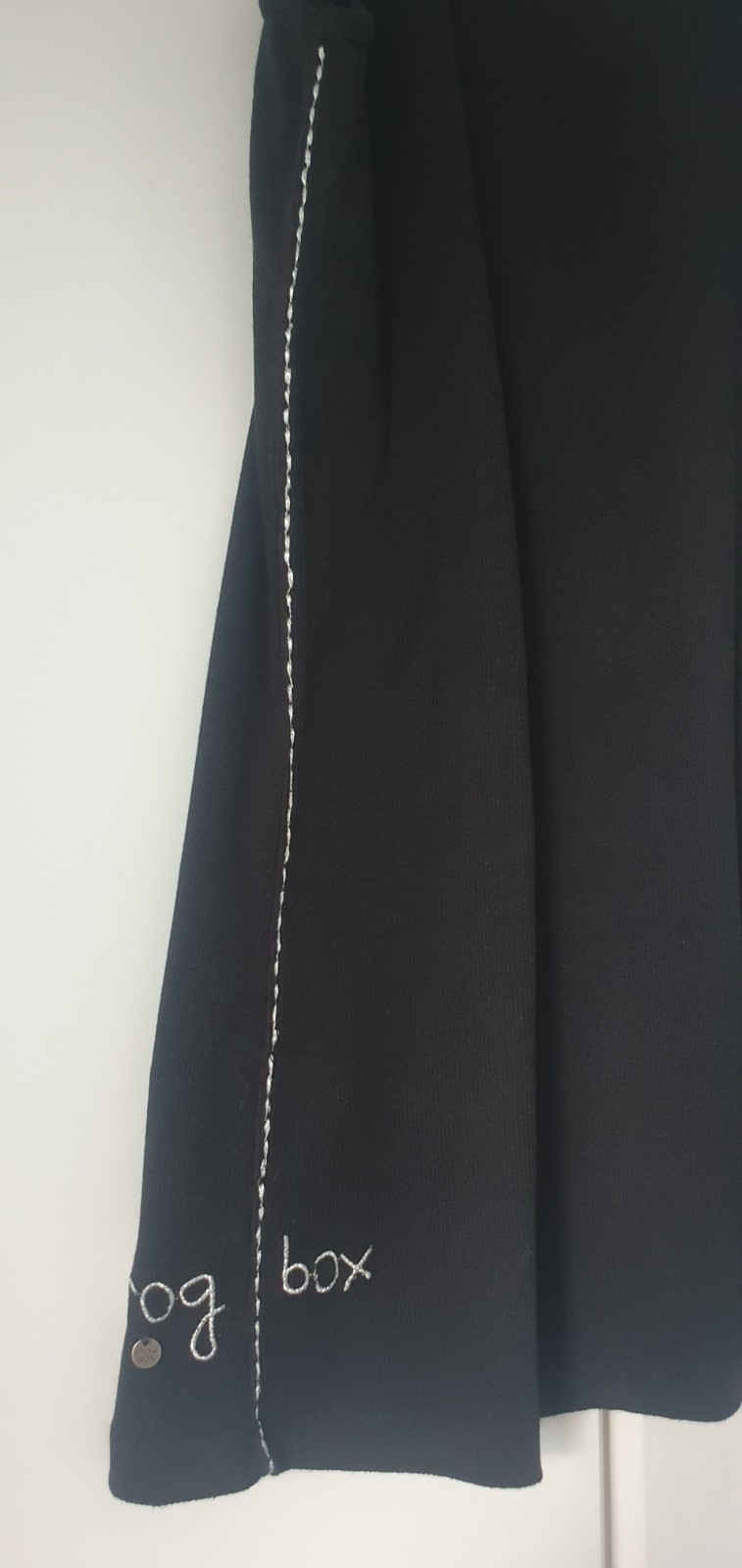 Women’s T-Shirt 🖤FROG BOX🖤 Black Silver Sleeveless Size 38/40/42