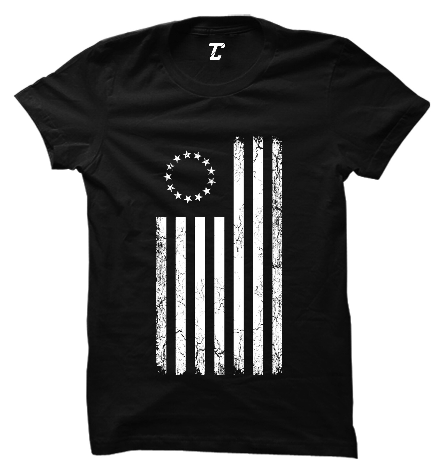 13 Colonies American Flag – Betsy Ross USA 1776 Women’s T-shirt