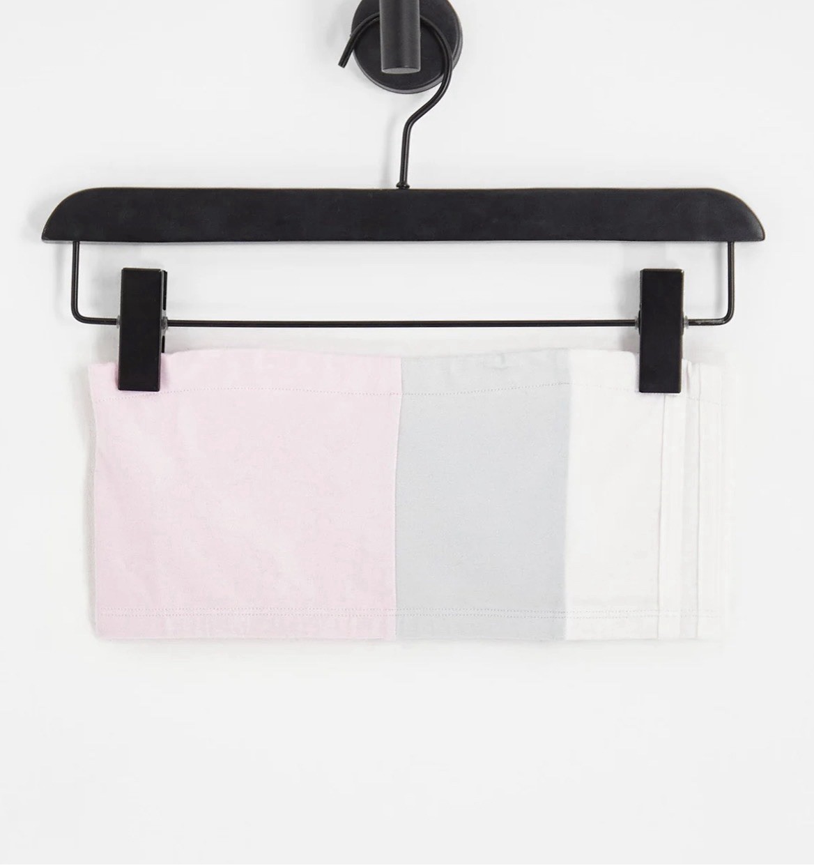 Adidas Originals Color Block Bandeau Tube Top Size UK 10 Pink BNWT