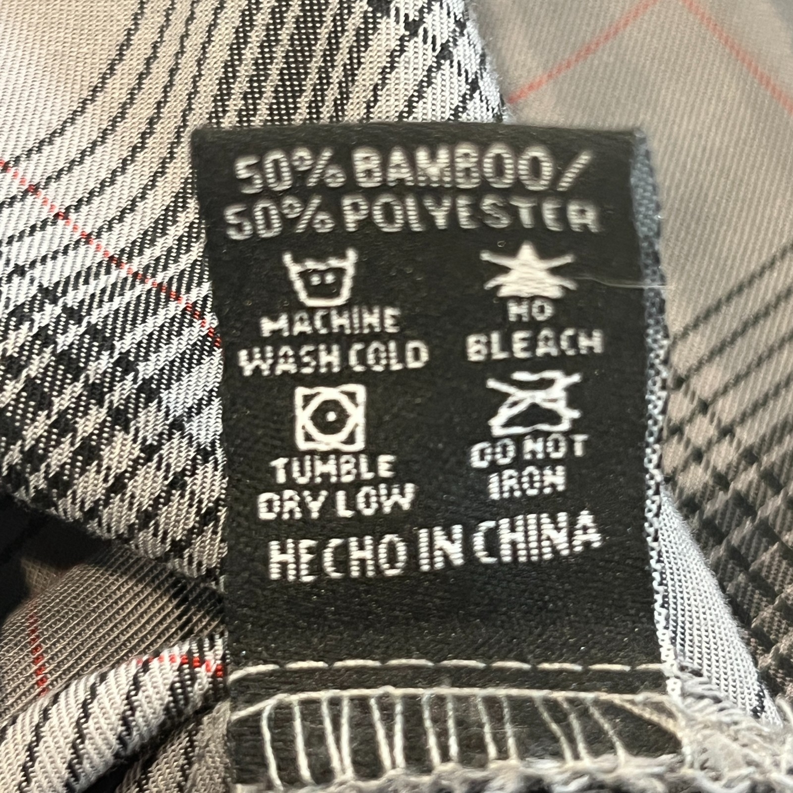 Dixxon Flannel Limiter Womens Large Bamboo Gray Black Plaid Short Sleeve Shirt