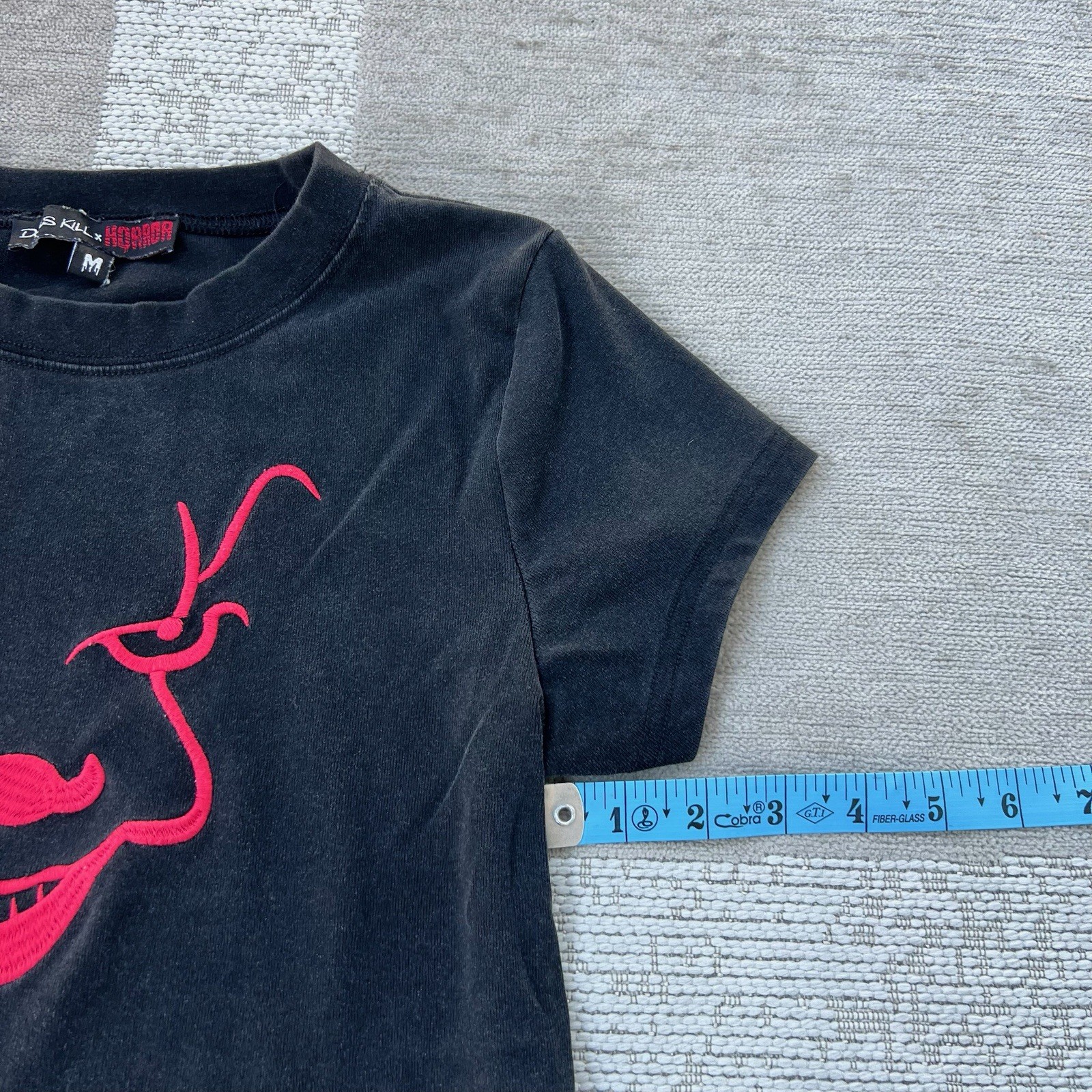 Dolls Kill x Horror Top Women’s M Pennywise Black Grunge Skater Surfer