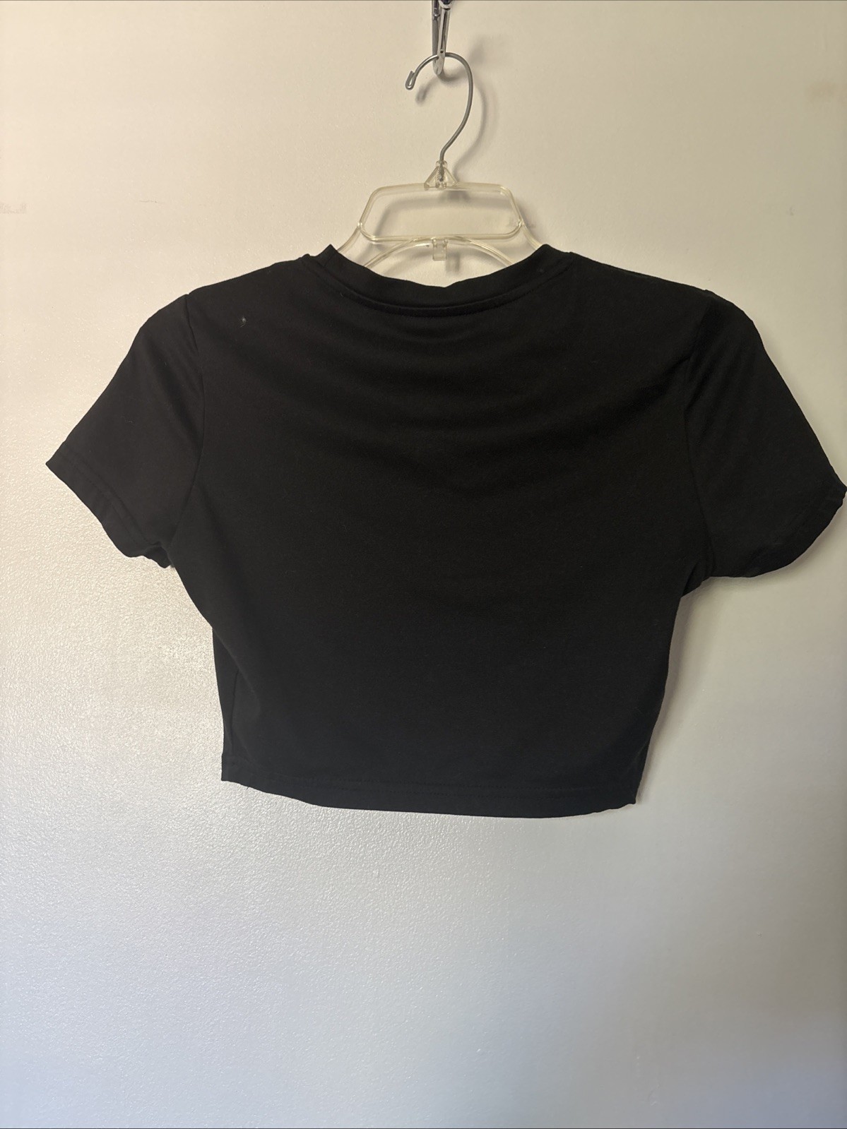 Funny Y2K Graphics Baby Tee Crop Top Women’s Small/xsmall Stretchy Slogan ￼￼