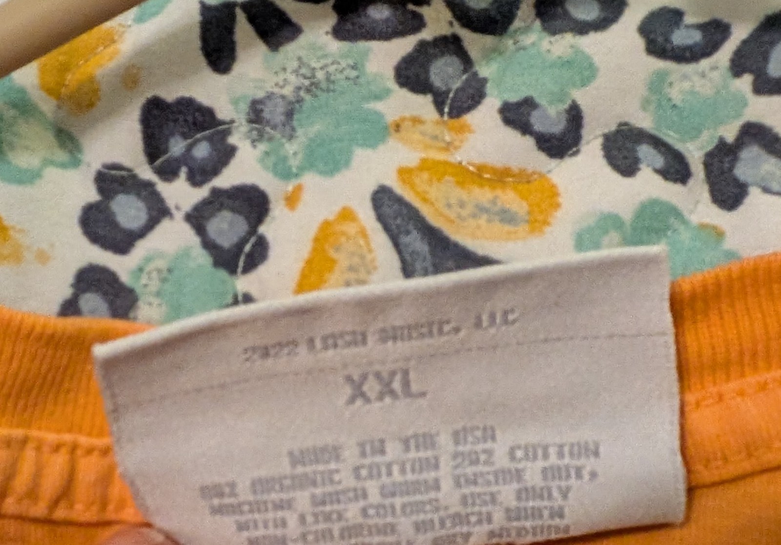 BILLIE EILISH Size XXL Overheated Orange T Shirt-Nice Shape!