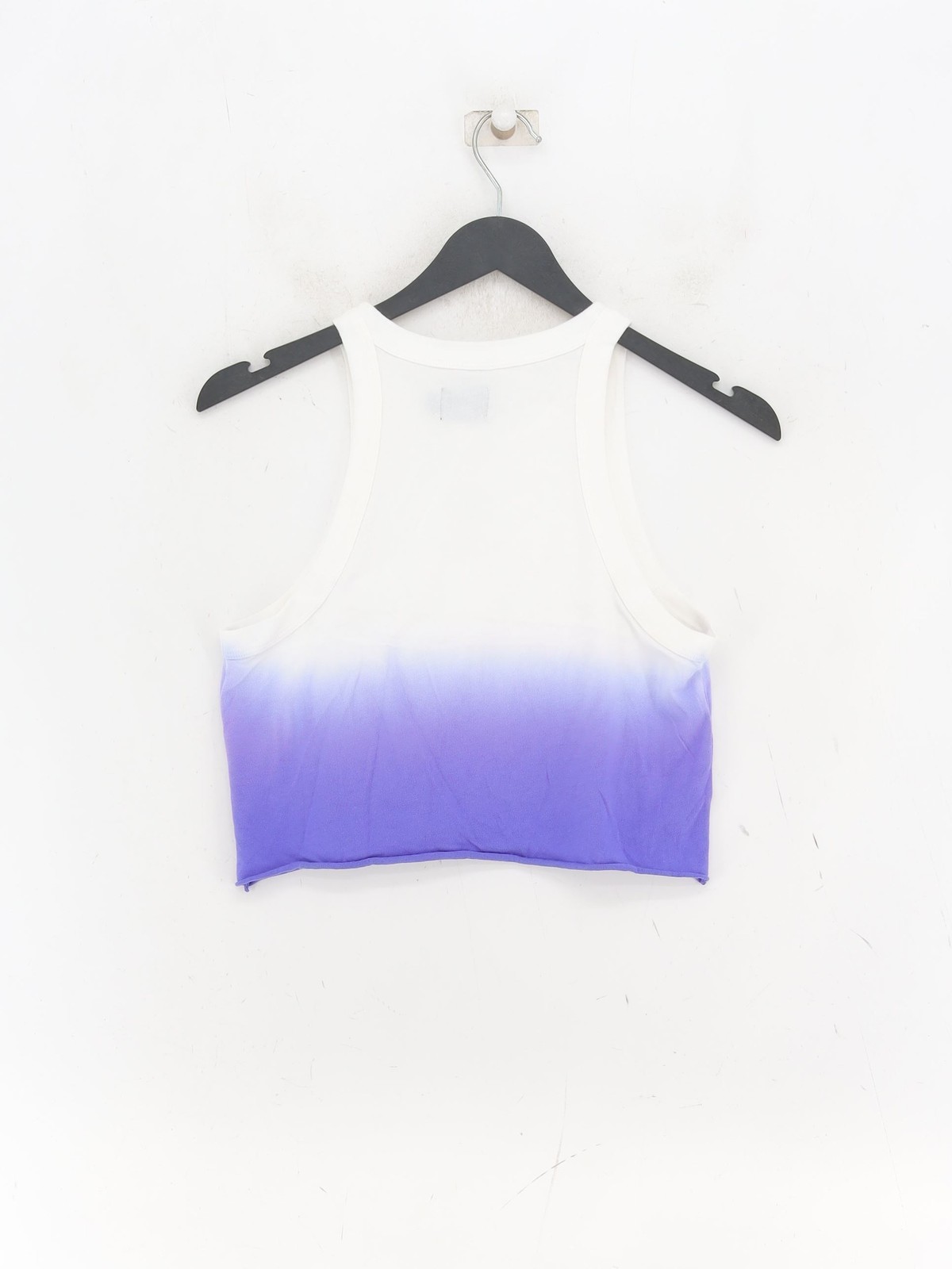 Wsly Women’s T-Shirt M Purple 100% Cotton Sleeveless Round Neck Basic