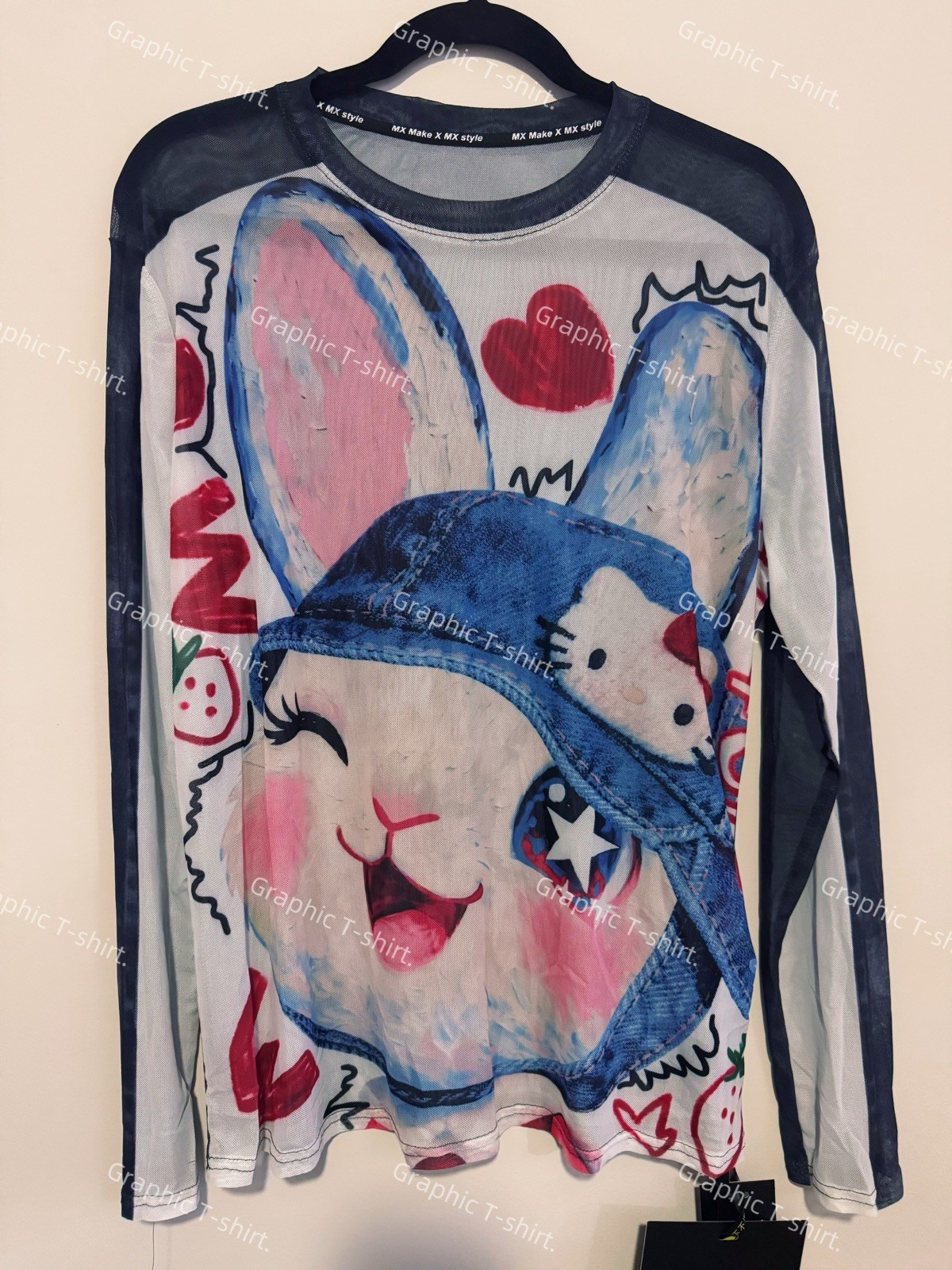 New arrive Summer Kawaii Y2k Japanese Sanrio cartoon Long-sleeve sun-protection