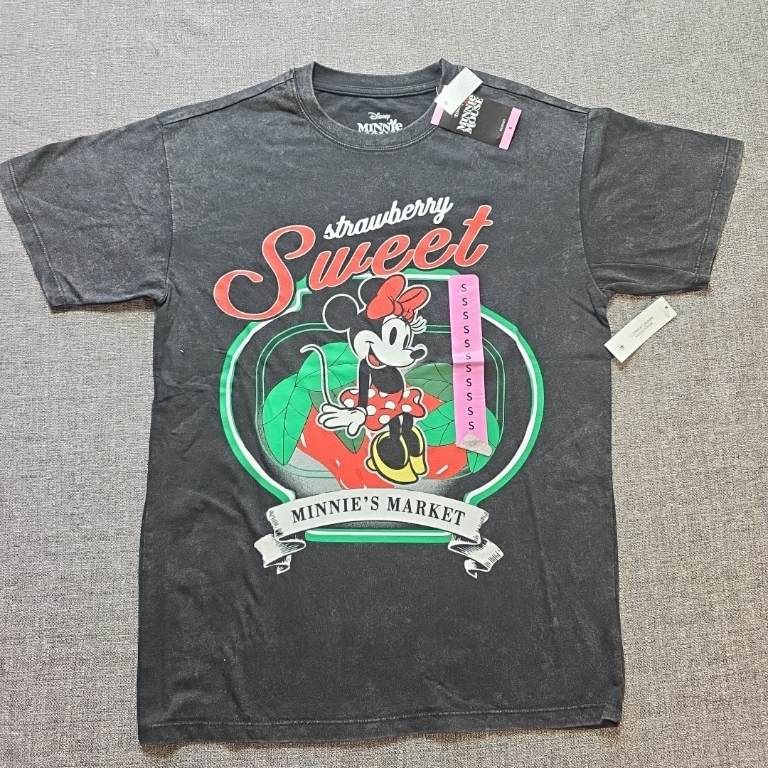 Retro Minnie Mouse Womens t-shirt Strawberry Sweet Market Choose XS S M L XL XXL