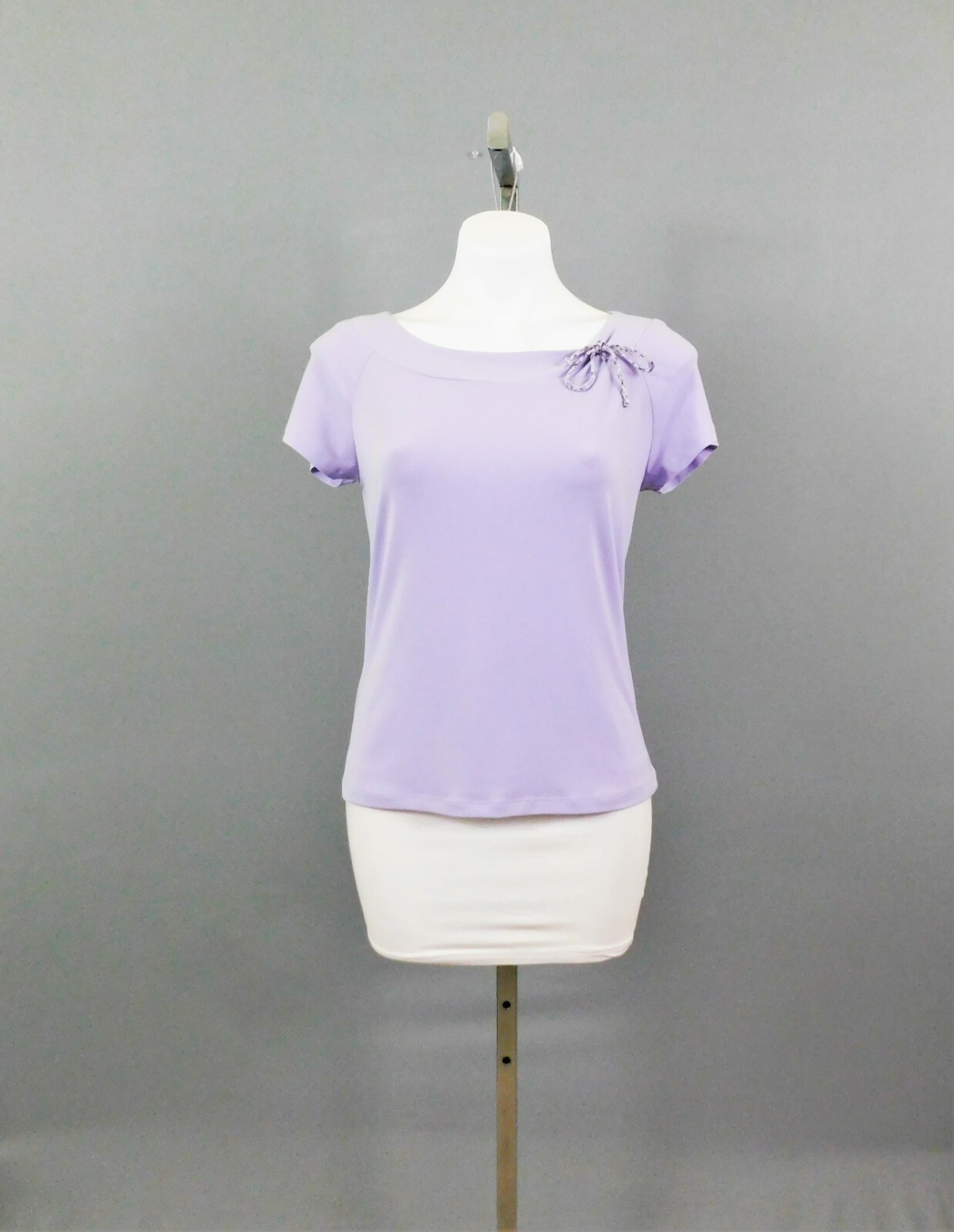 Believe Women’s Shirt, Size 10, Purple, 92% Polyester, 8% Spandex