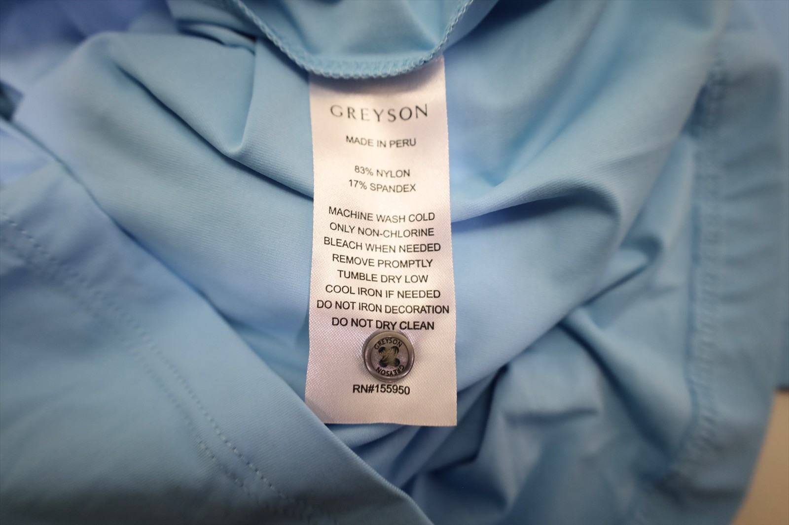 Greyson Golf Classic Polo Womens Size Small Heaven Regular New INV12689514