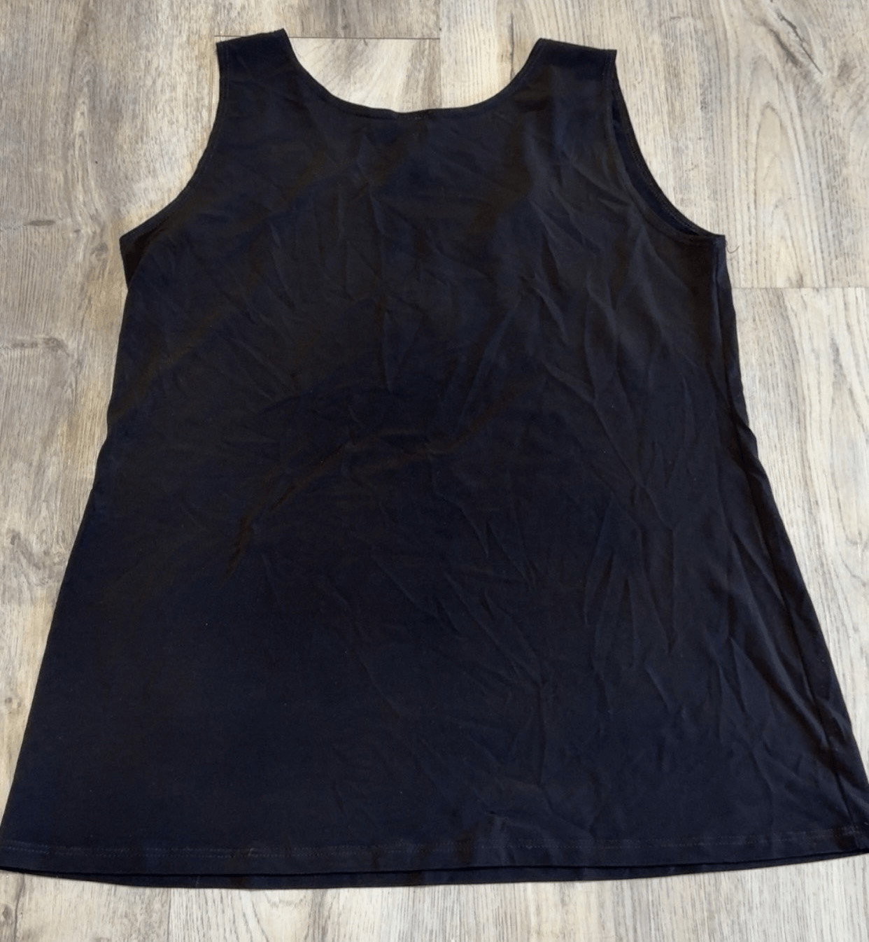 CLARA SUN WOO Size M Black Sleeveless Tank Top Stretch Minimalist Modern