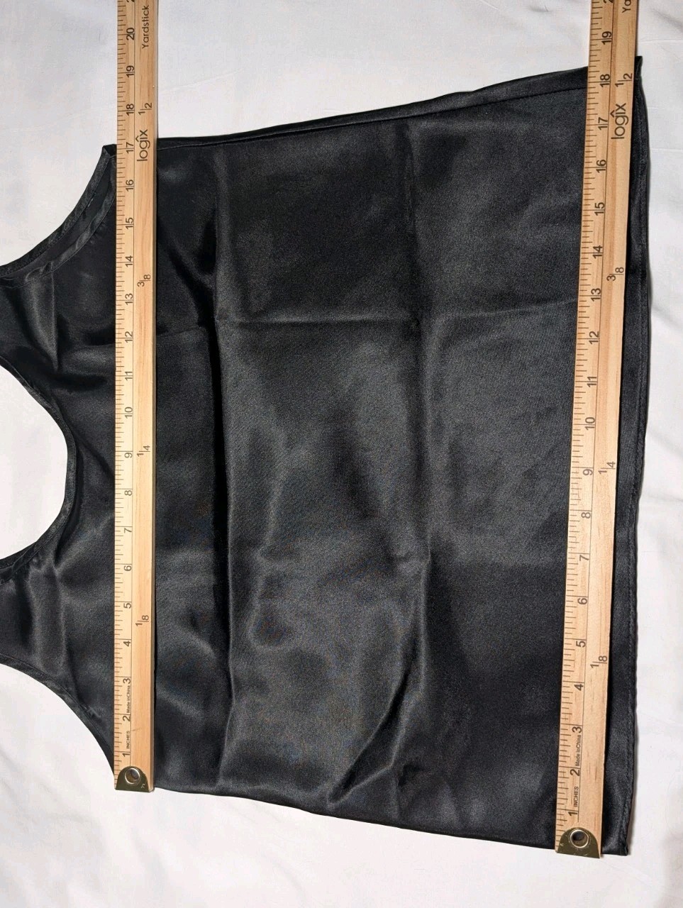 MAIDENFORM Y2K Vintage Satin Black CAMI Camisole Top Whimsigoth Women’s Medium