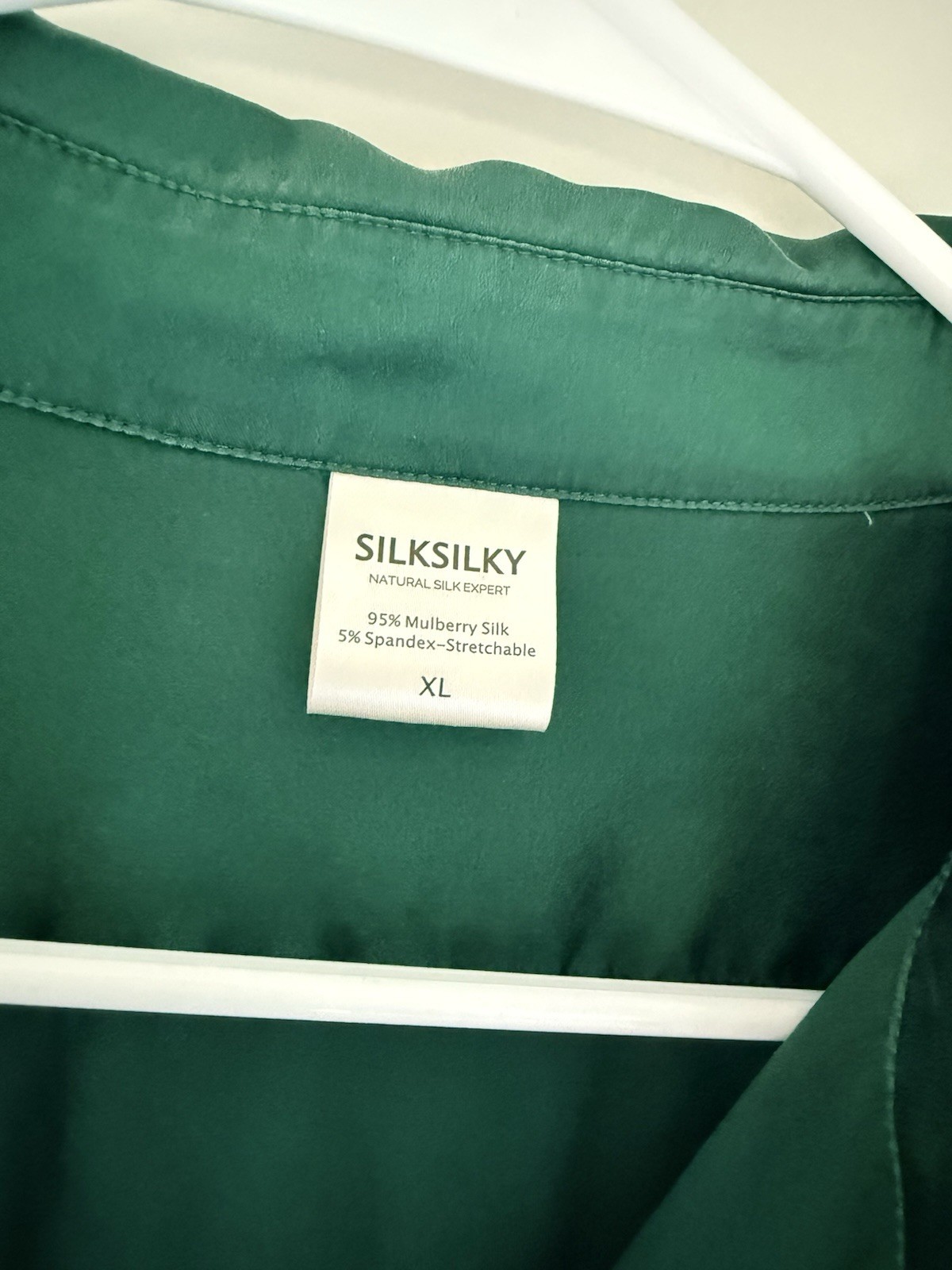 Silksilky Women’s Emerald Green Blouse
