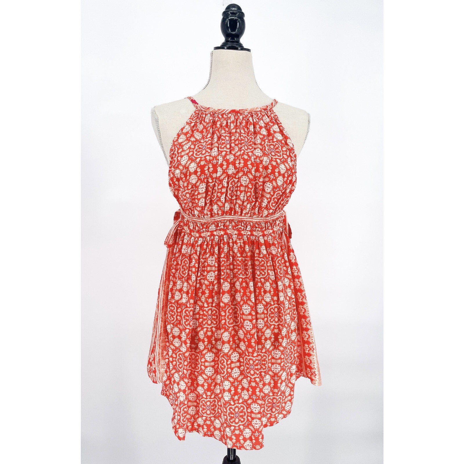 Free People Women’s S Midsummer’s Day Tunk Tank in Cayenne Combo