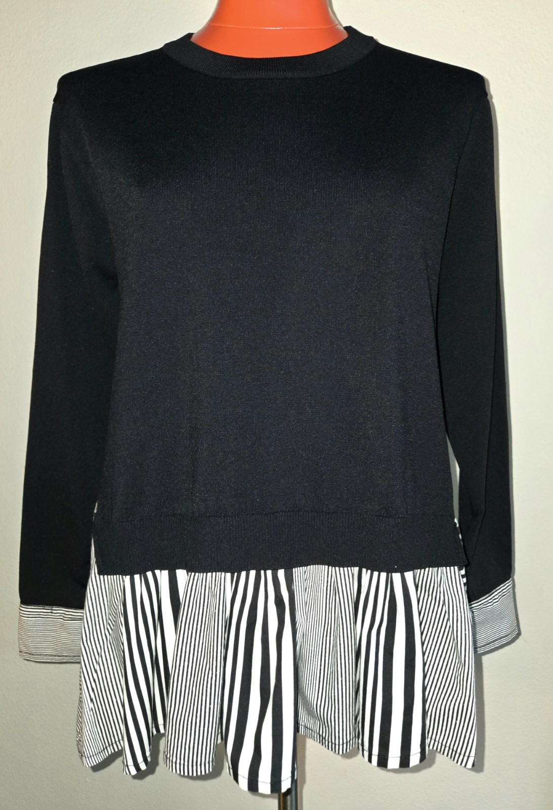 Shirt Sweater Lagenloook Combo COOPER Trelise Cooper Black White Tunic Top XS