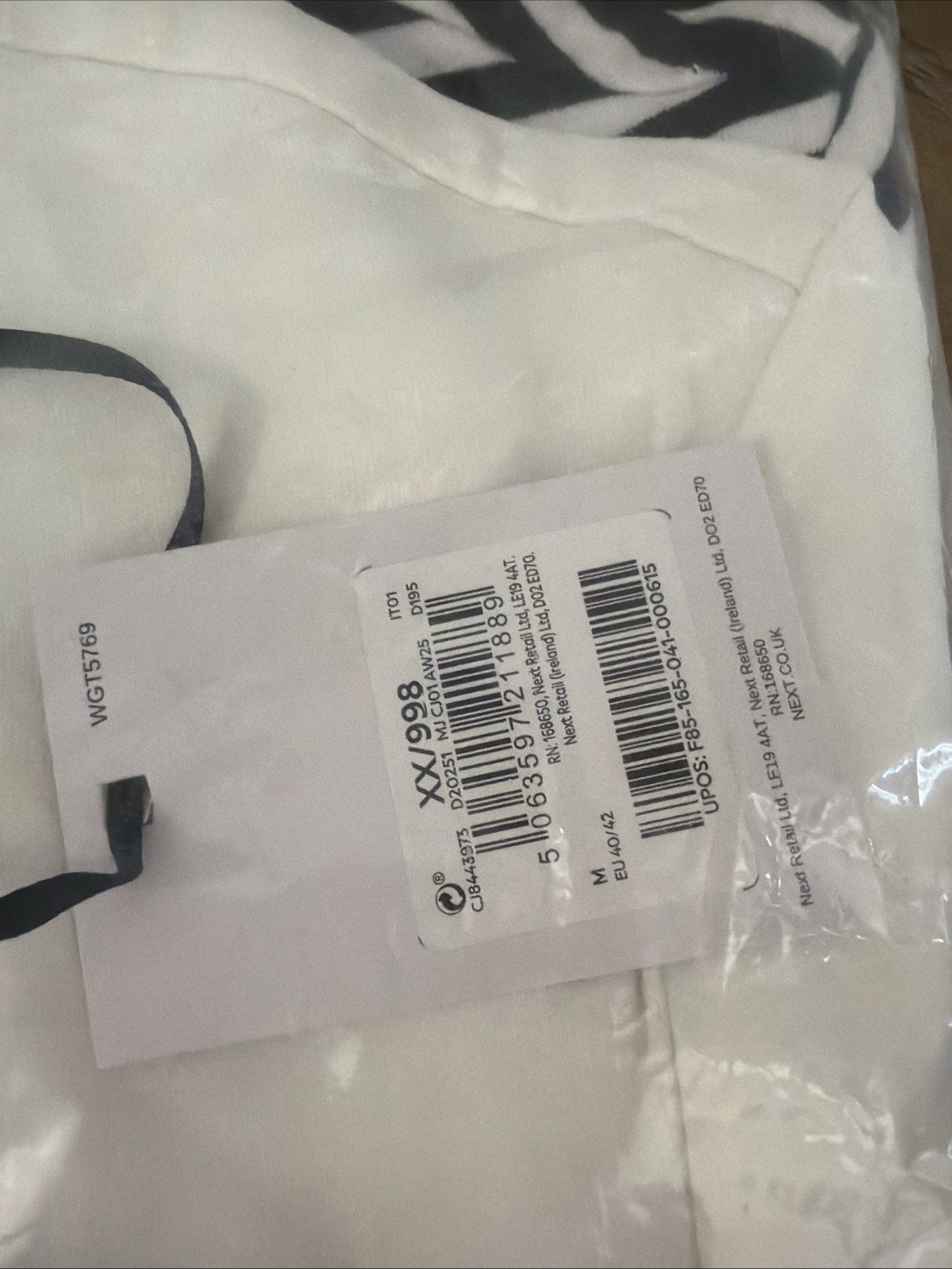 The Set (next) Set Of 5 T-shirt Tops Size Medium Multicoloured New