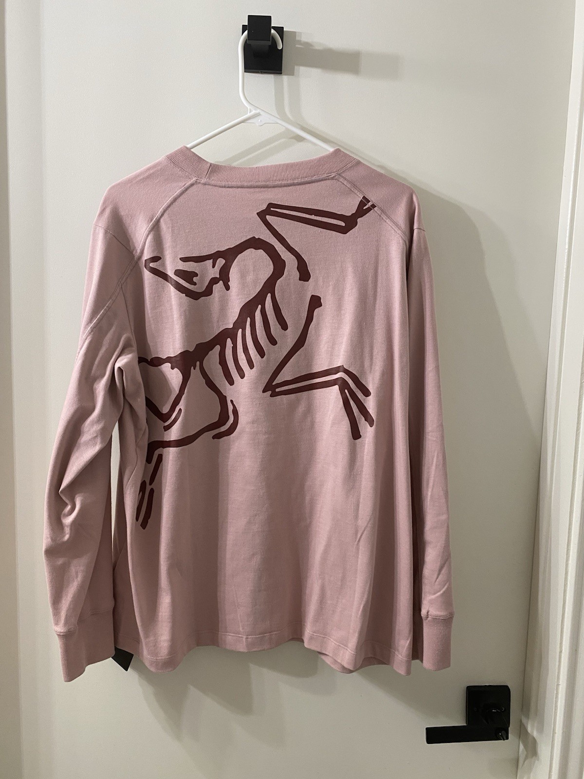 Authentic New Arcteryx Kragg Cotton Bird Crew Neck Shirt LS Women’s Bliss Size L