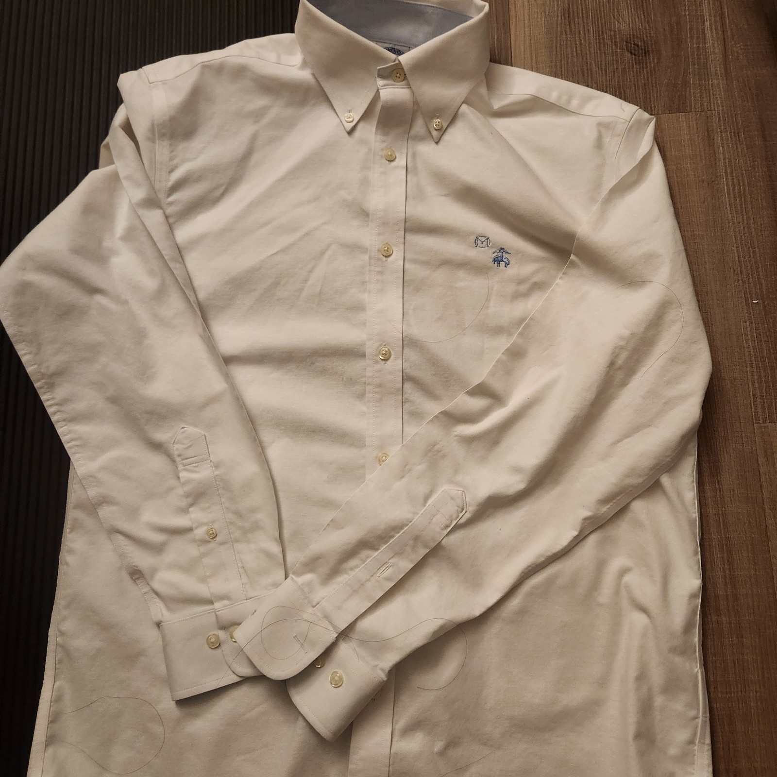 Brooks Brothers Womens Stretch Non-Iron Oxford Button-Down Collar Shirt