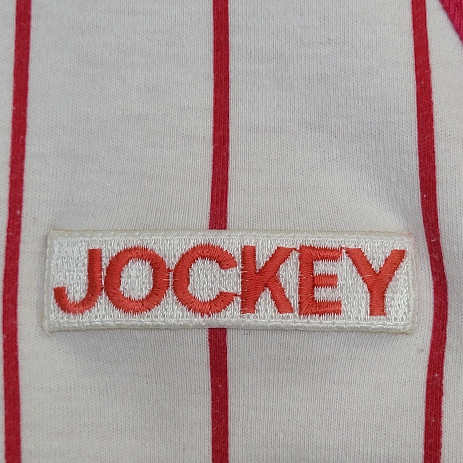 Vintage 90s Jockey Polo Shirt Womens XS/S 17×25 Two-Tone USA