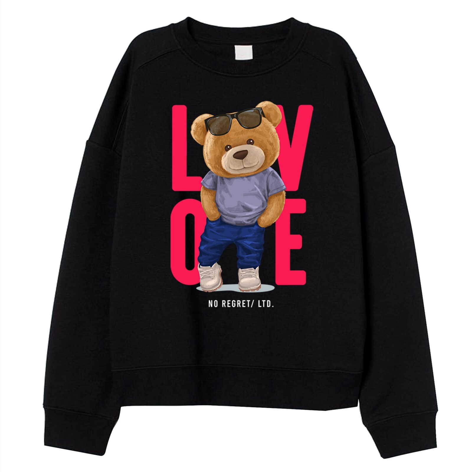 Xmas Sweatshirt, Cute Gift, Holiday Season Sweatshirt, Cute Bear Sweatshirt