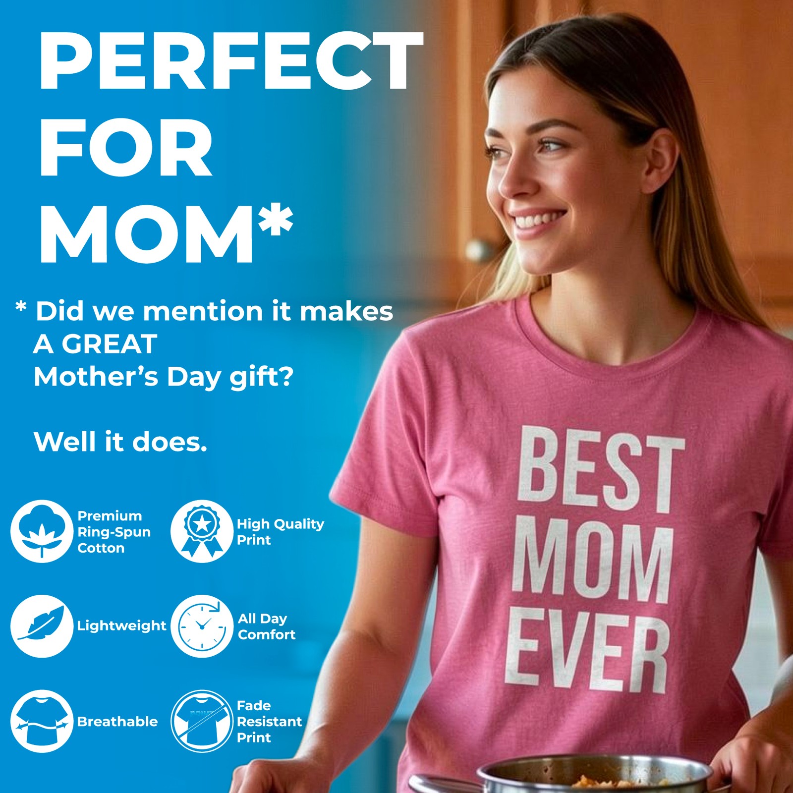 Womens Cat Mom T Shirt Funny Pet Animal Lover Kitty Novelty Tee