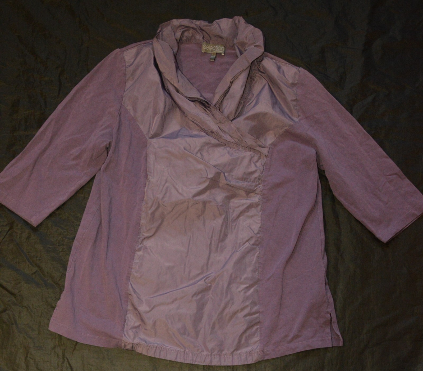 Selection by Ulla Popken LA shirt T-shirt long sleeve XL 46 48 2XL TOP