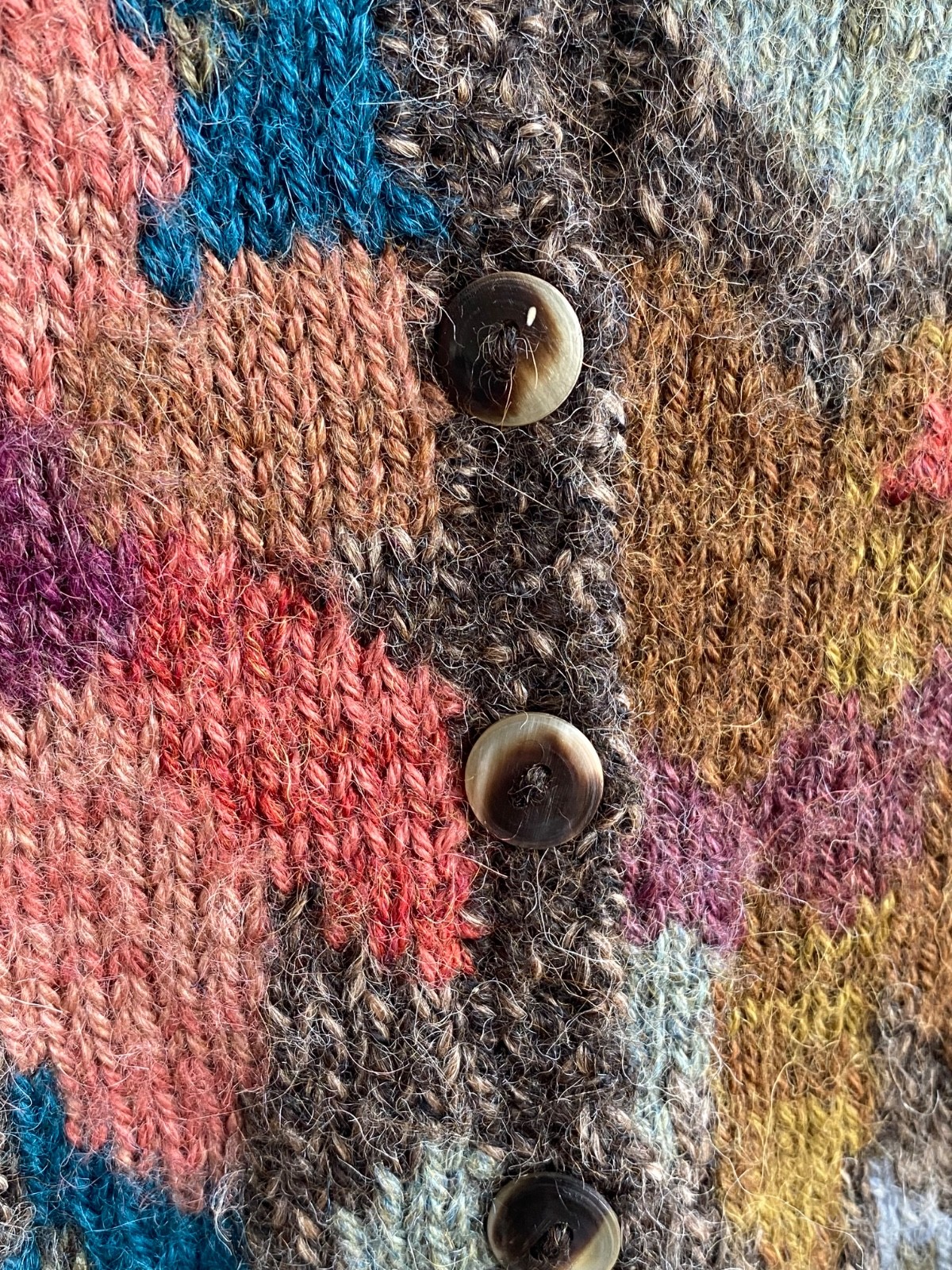 Knit sweater vest Peruvian Connection / 85 alpaka, 15 wool, size L