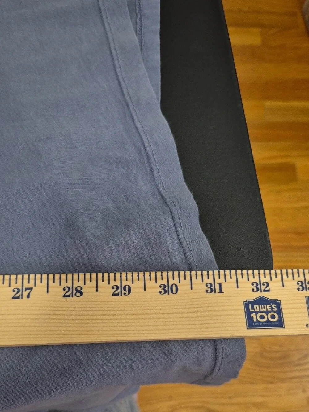 Prairie Cotton Top – Soft Knit T-shirt – Casual Comfort – Dusty Blue
