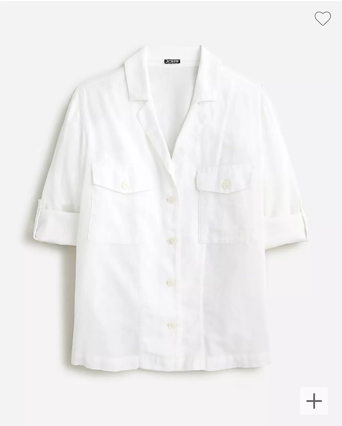 NEW J Crew Baird Irish Linen Camp Blouse Shirt Women Blue White Yellow 10 12 NWT