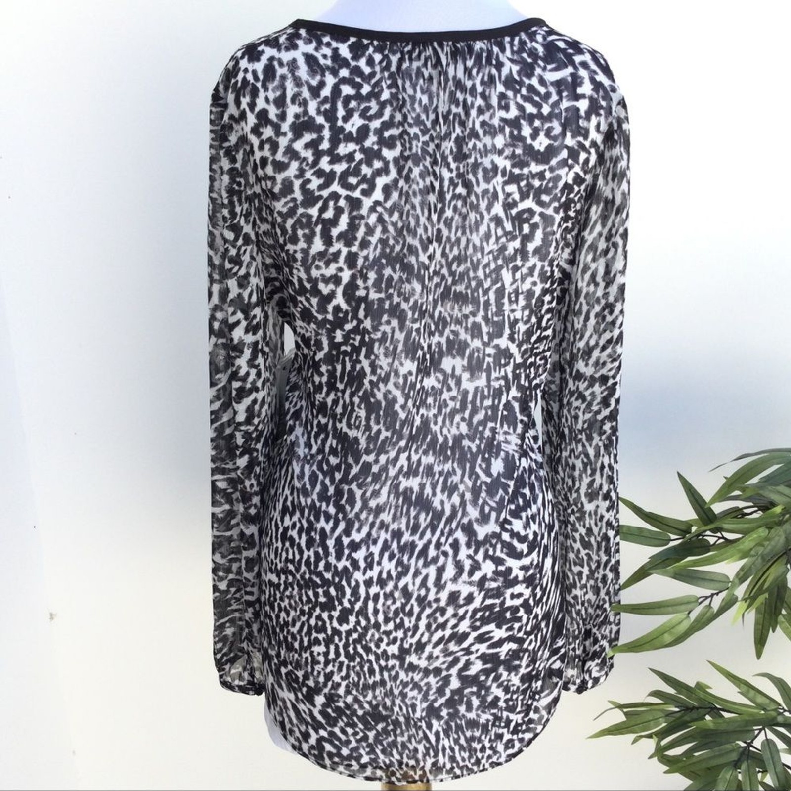 Animal Print Blouse