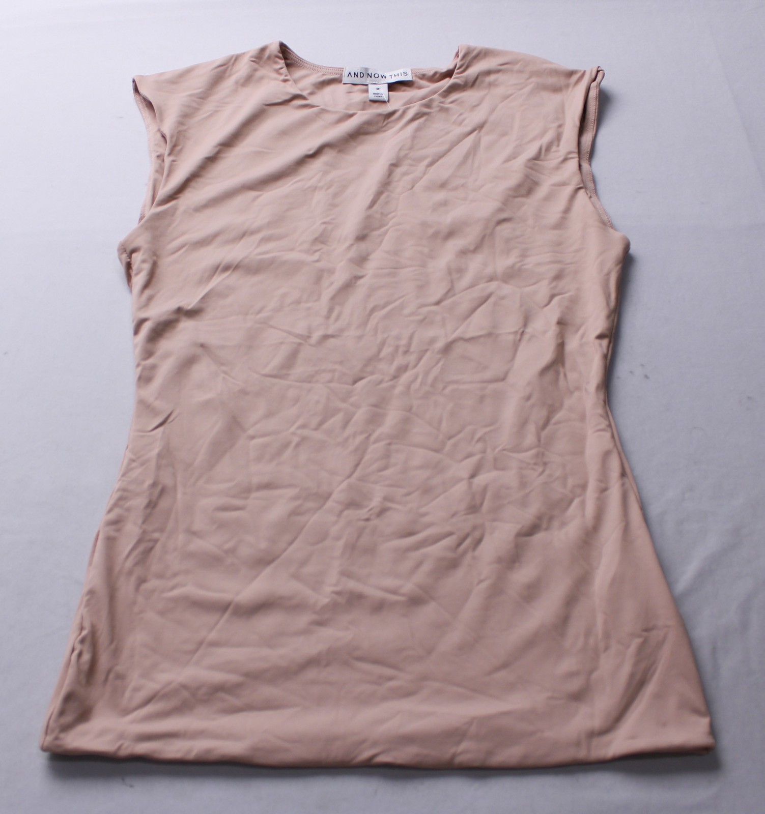 And Now This Women’s Double Layer Tank Top AR8 Victorian Bloom Medium NWT