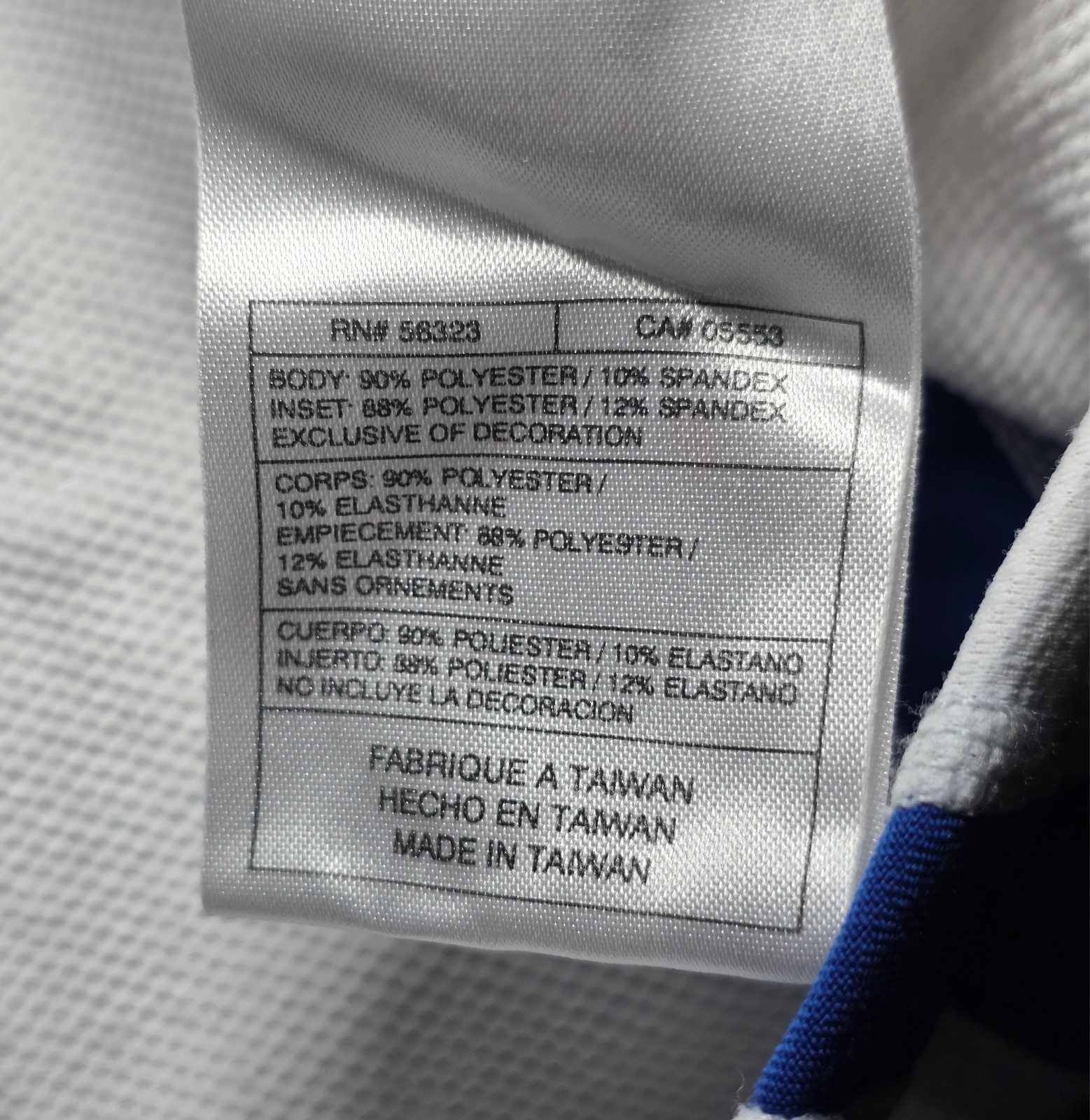 Nike Sphere Womens Blue and White Long Sleeve Exercise Shirt Size XL (16-18)