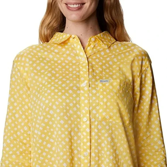 Columbia Women’s Slack Water Woven LS Shirt, Brand NEW, Authentic, NWT