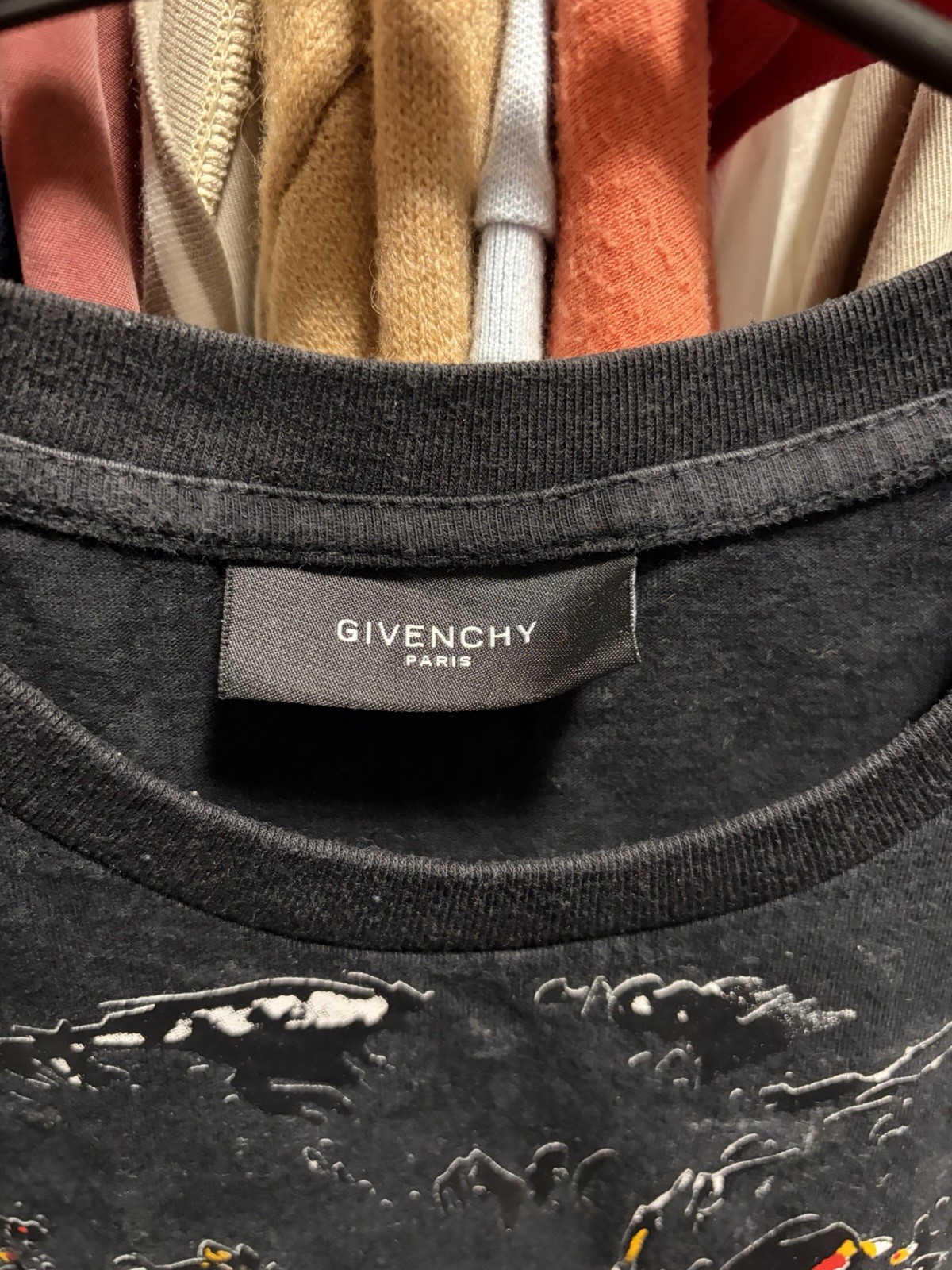 Givenchy FW 2012 Rottweiler Short Sleeve Sweatshirt Black M Women’s Top