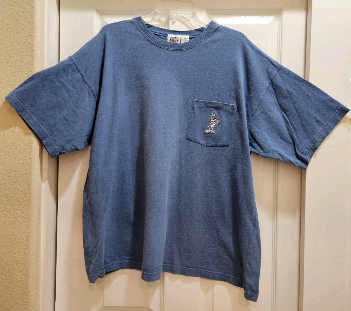 XXL Bugs Bunny Embroidered Tee by Warner Brothers. Ebay Sizes exclude this size