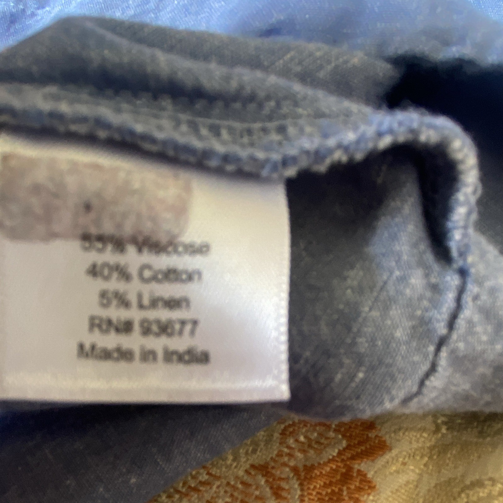 St. John’s Bay Women’s M Blue Cap Sleeve V-Neck Pleated Woven Pullover Blouse