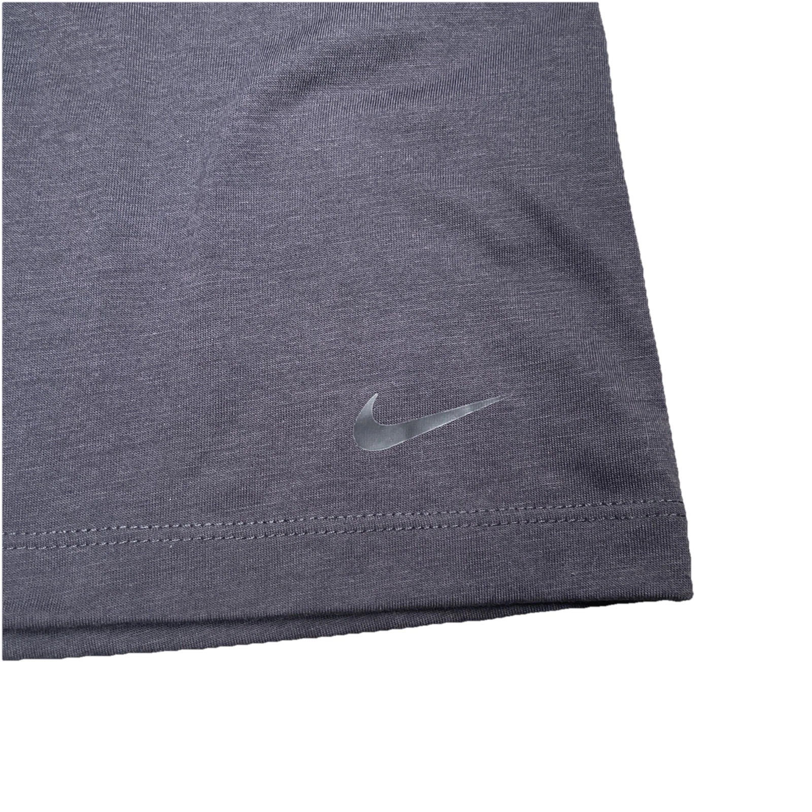 Nike Dri-Fit Sleeveless Shirt Women’s L Gray New W/ Tags Mesh Open Back Train