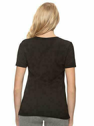 Felina Ladies’ V-Neck Short Sleeve Slub T-Shirt