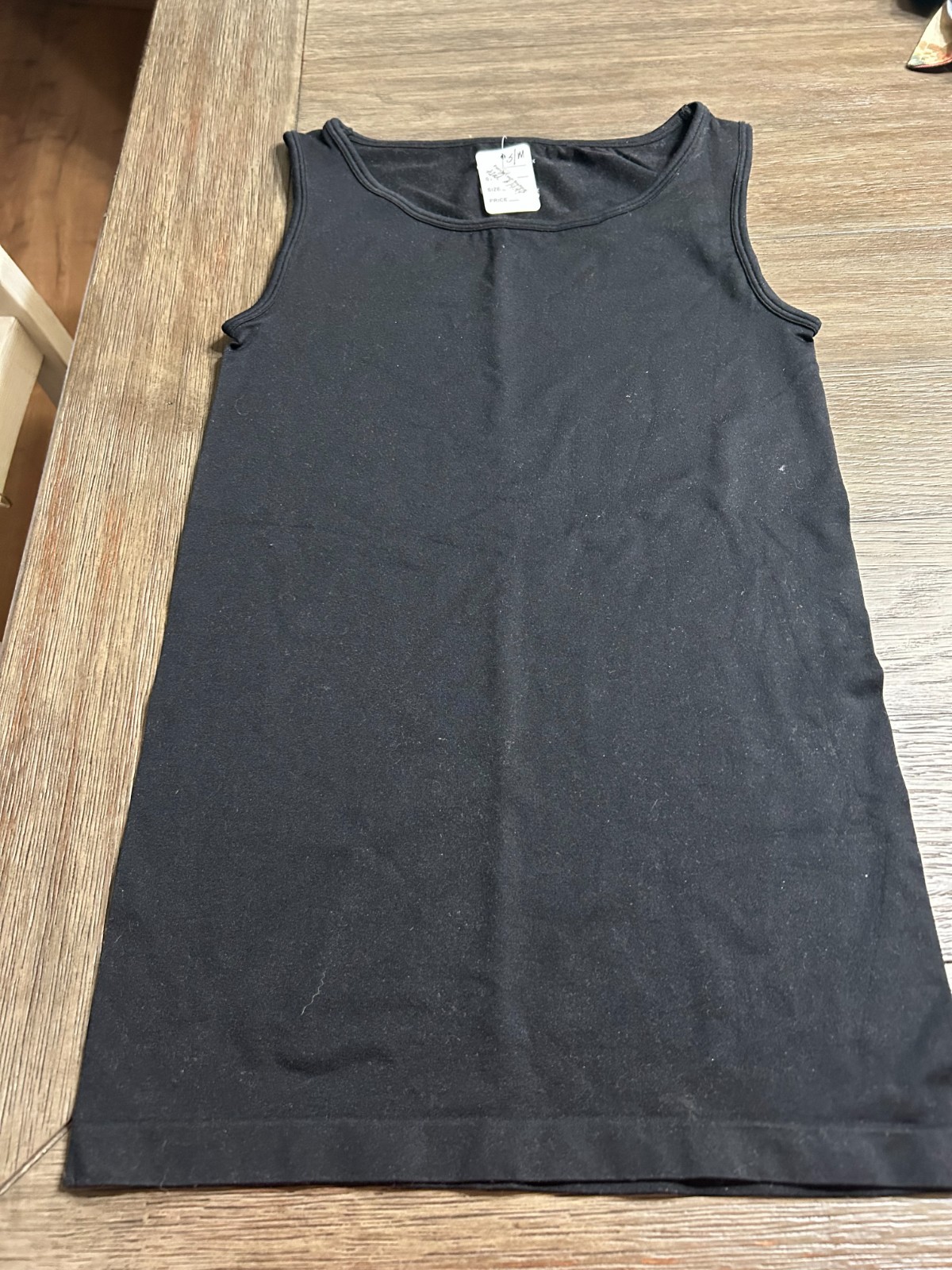 Black Zenana Scoop Neck Seamless Tank Top