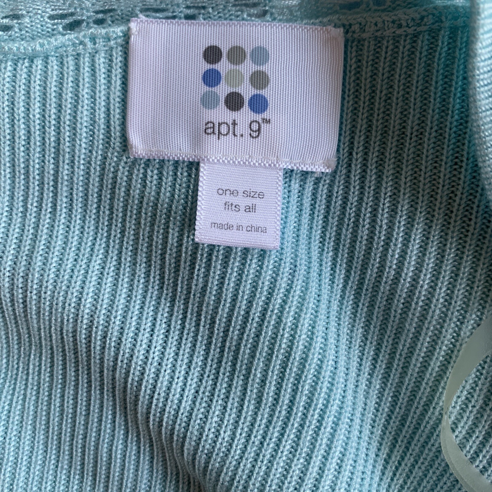 Women’s Knit Poncho Cape Shawl Wrap Shoulder Baby Blue One Size Fits All