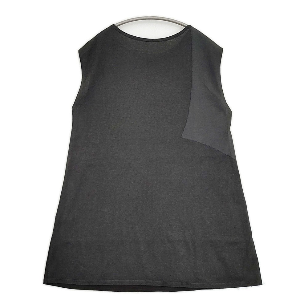 babaghuri J0552UB642 Steam T-shirt Cotton Tunic Made in Japan Black 6-0616S♪