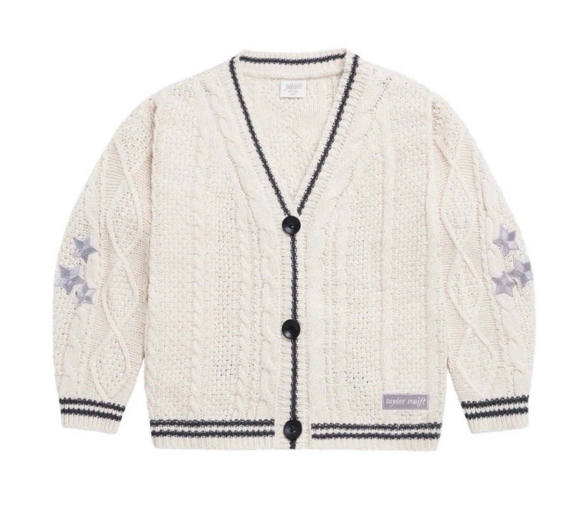 Taylor Swift Folklore Cardigan “The Cardigan” YS YM Ships Fast Authentic