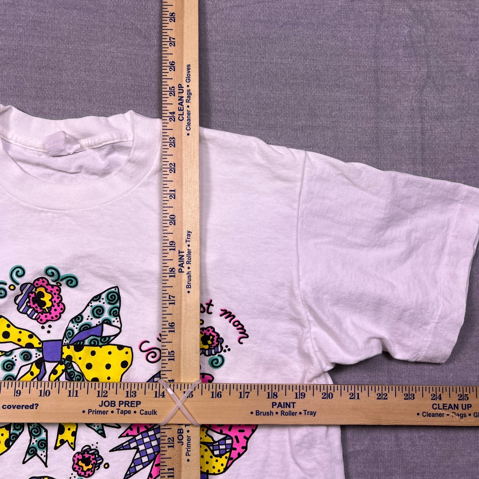 VTG Freestyle Graphic T Shirt Sweetest Bows Flowers Graphic Tee Women’s Size L