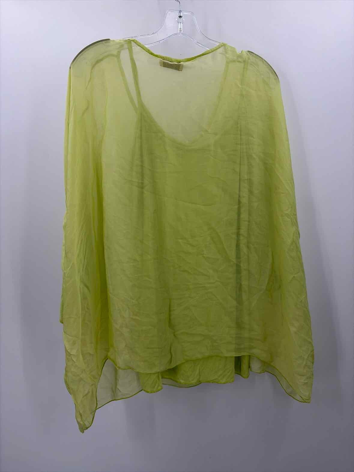 Pre-Owned Sofia Green Size One Size Long Sleeve Blouse