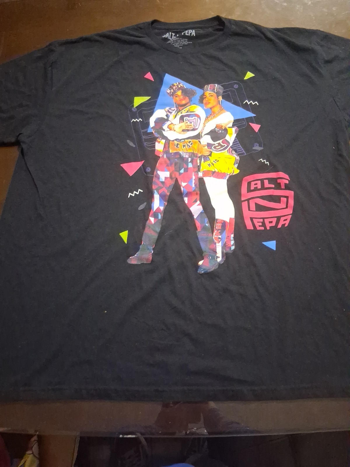 Salt N Pepa 90’s Hip Hop Graphic Retro Women’s T Shirt Size 3XL